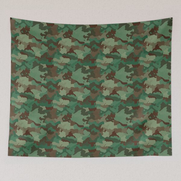 Item preview, Military army mimetical pattern cool greens designed and sold by Ranp.