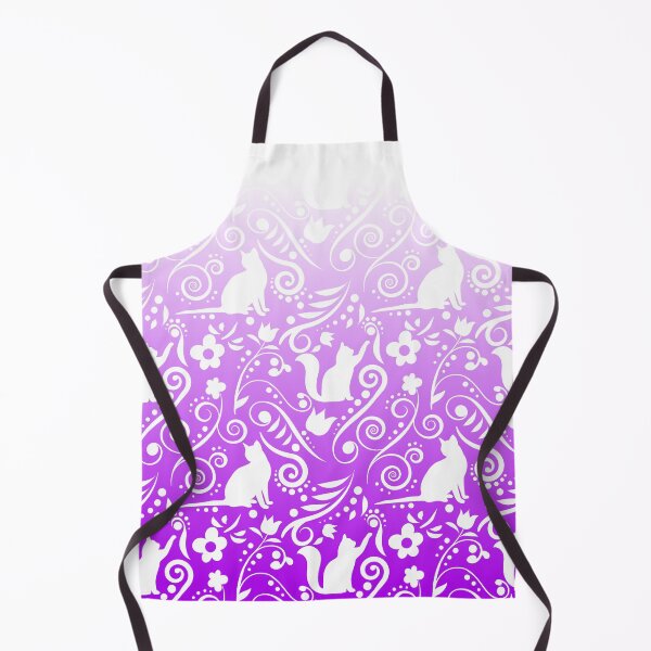 Item preview, Cat and Flowers - Lavender RS designed and sold by CreativityRoams.