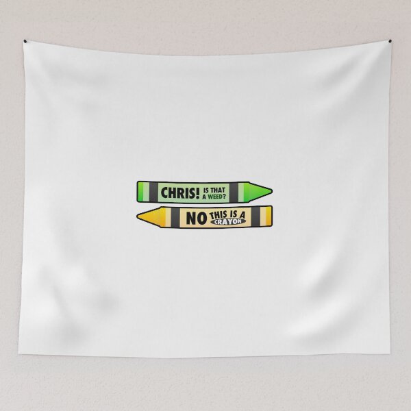 Item preview, Chris! Is That a Weed? designed and sold by SpookyWoosh.