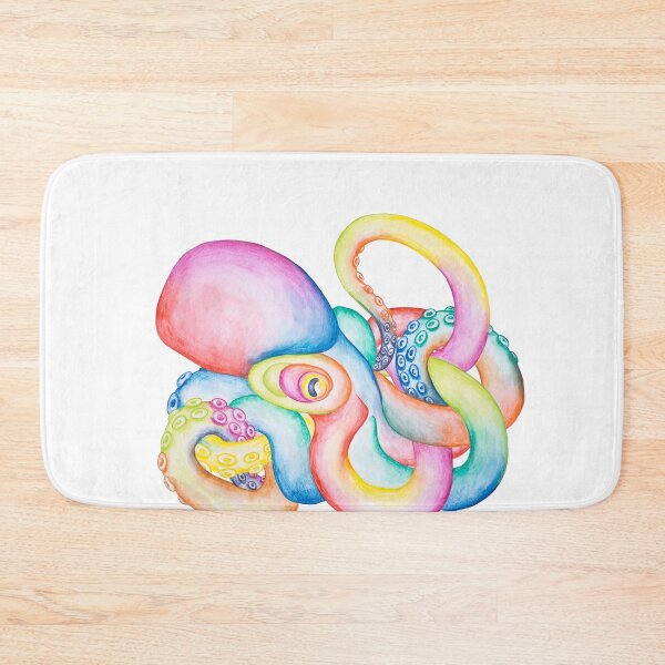Item preview, Rainbow Octopus designed and sold by SchwaigerStudio.