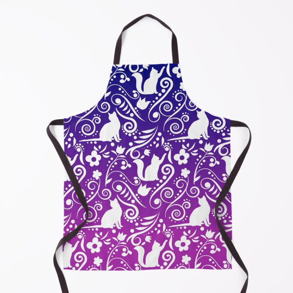 Item preview, Cat and Flowers - The Mysterious Galaxy RS designed and sold by CreativityRoams.