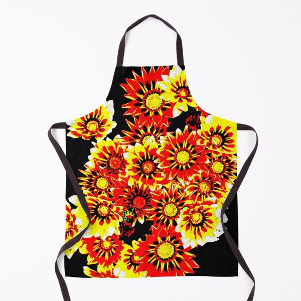 Item preview, Gazanias in Red and Yellow Transparent Background designed and sold by Heatherian.