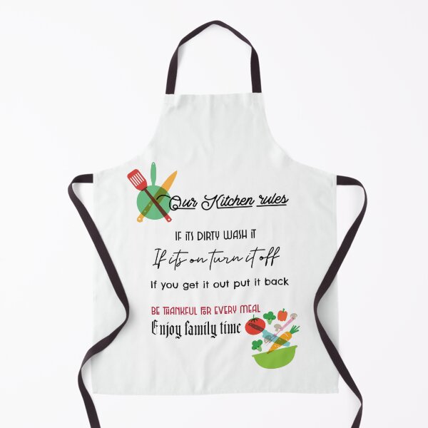 Item preview, Kitchen rules chart for home with funny sayings.  designed and sold by cathelkav.