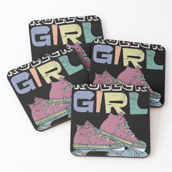 Item preview, Fun Roller Girl Roller Derby Roller Skates Gift Idea product designed and sold by Lisbob.