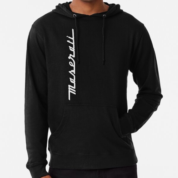 Maserati logotype vertical Lightweight Hoodie