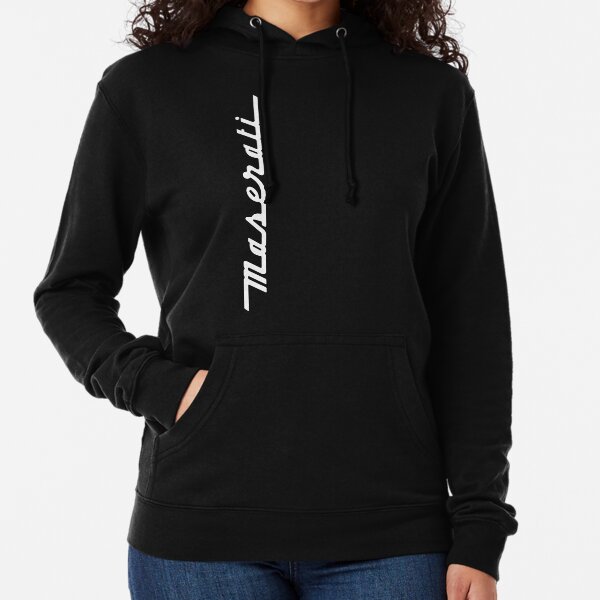 Maserati logotype vertical Lightweight Hoodie