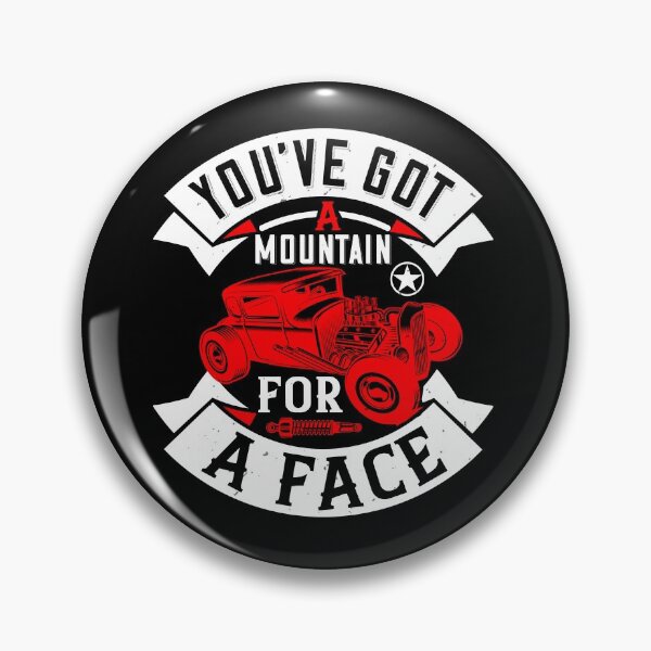 Item preview, You've Got A Mountain For A Face designed and sold by GoodVibeDesign.