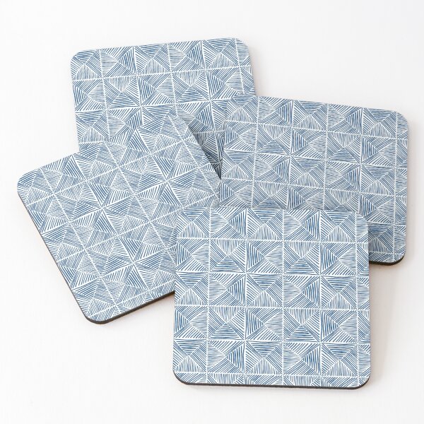 Item preview, Parquet - Classic Blue designed and sold by crumpsticks.