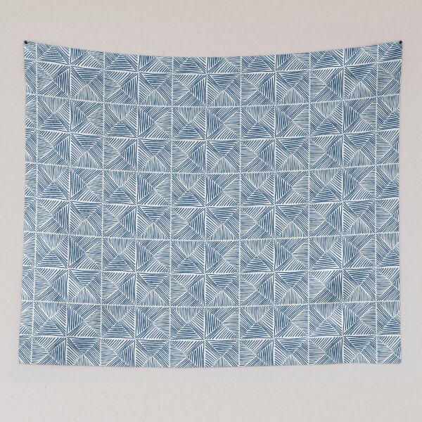 Item preview, Parquet - Classic Blue designed and sold by crumpsticks.
