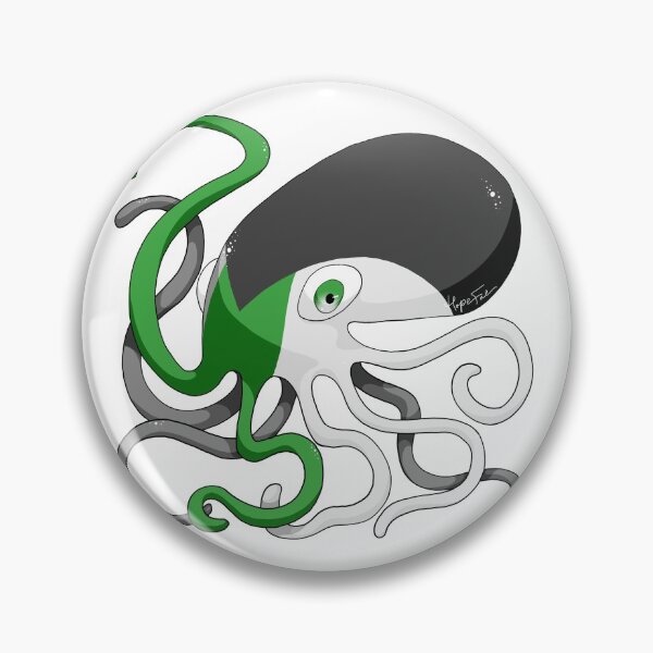 Item preview, Pride Octopus - Demiromantic  designed and sold by HopeThistlewood.