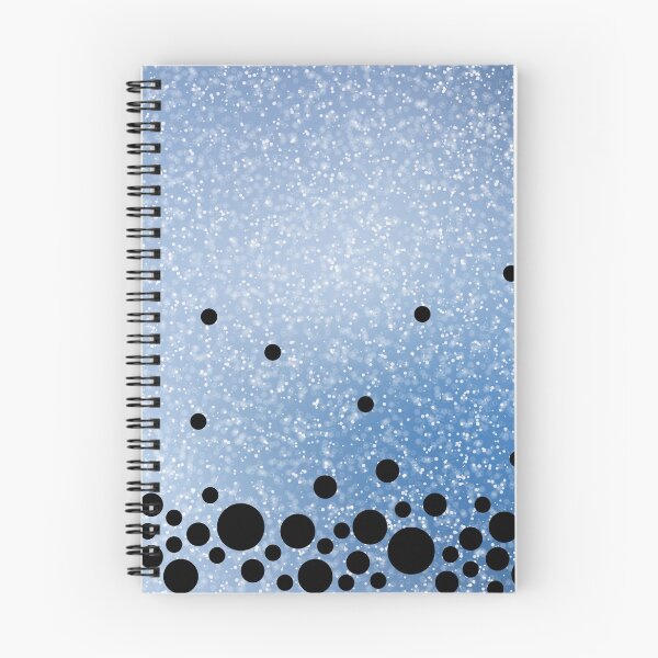 Item preview, Burbujas negras con destellos blancos designed and sold by Beatific Art Dv.