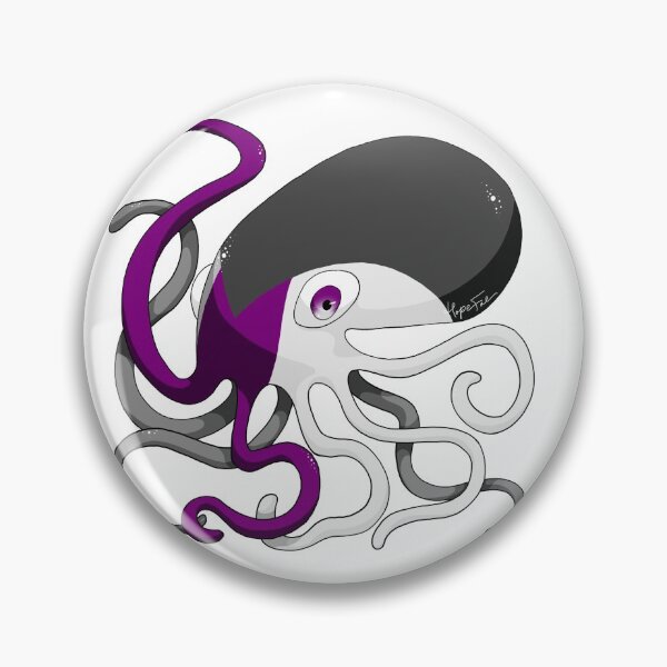 Item preview, Pride Octopus - Demisexual designed and sold by HopeThistlewood.