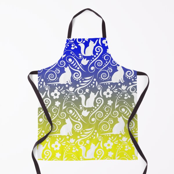 Item preview, Cat and Flowers - Golden Beach by the Sea RS designed and sold by CreativityRoams.