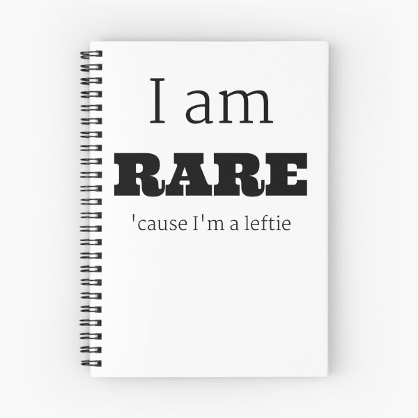 Item preview, I am Rare 'Cause I'm a Leftie - International Left-Hander's Day Design designed and sold by Rohit Mane.