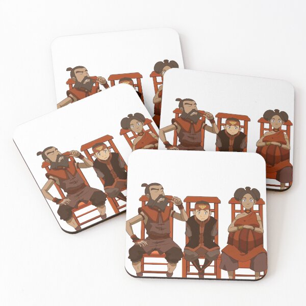 Item preview, Sokka, Aang, and Katara as Wang, Kuzon, and Sapphire Fire Avatar designed and sold by blueeyes374.