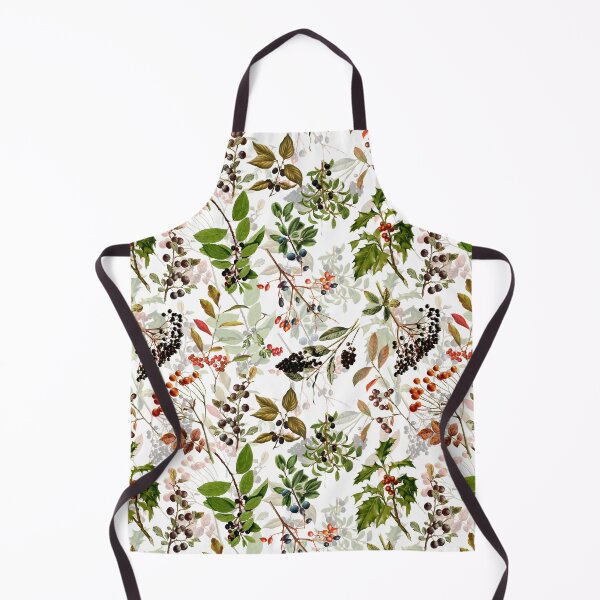Item preview, Watercolor hand drawn wildflowers and berries Botanical Garden designed and sold by UtArt.