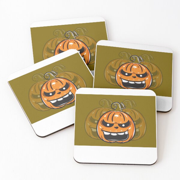 Item preview, Spooky Orange Green Monster Pumpkin designed and sold by ToniaKroeger.