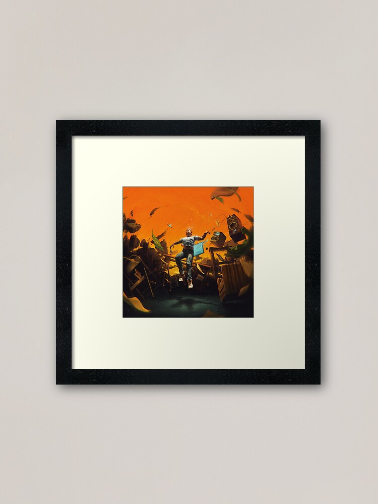 Logic No Pressure Framed Art Print