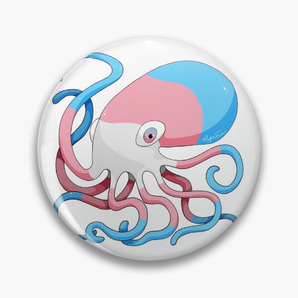 Item preview, Pride Octopus - Transgender designed and sold by HopeThistlewood.