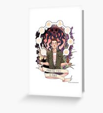Knowledge Itself is Power Greeting Card