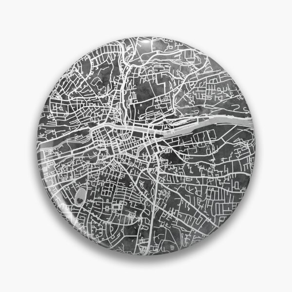 Artikelvorschau, Cork Ireland City Map entworfen und verkauft von ArtPrints.