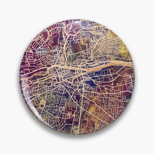 Item preview, Cork Ireland City Map designed and sold by ArtPrints.