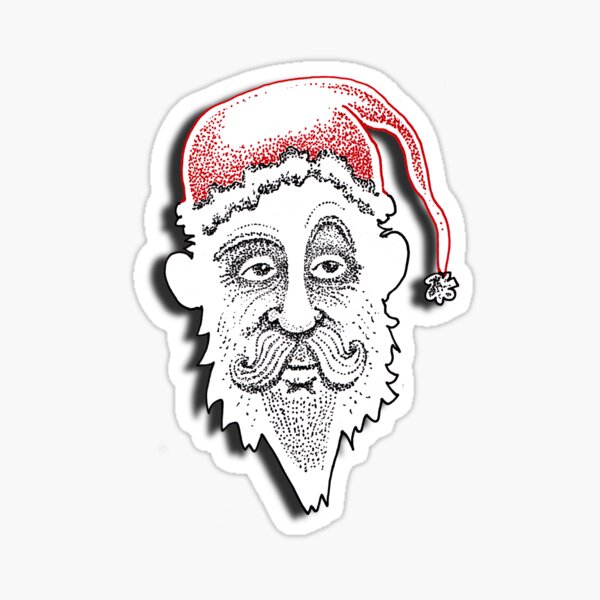 The American Santa - Santa Bill Sticker