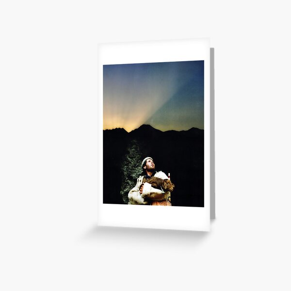 The Shepherd. Iranian, Iran, Persian Greeting Card