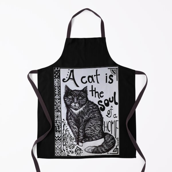 Item preview, A Cat is the Soul of a Home designed and sold by PaniaBrown.