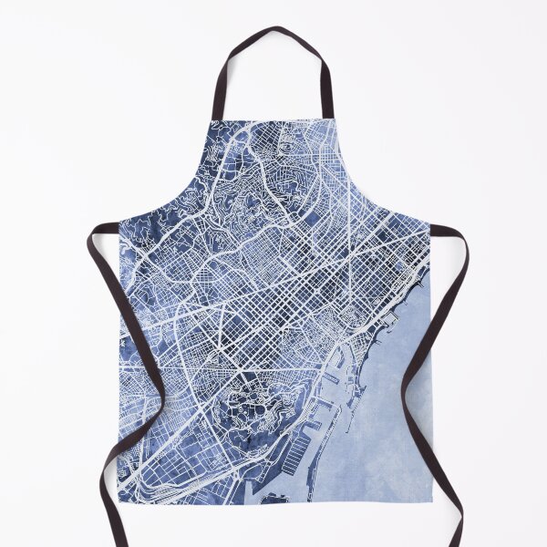 Item preview, Barcelona Spain City Map designed and sold by ArtPrints.