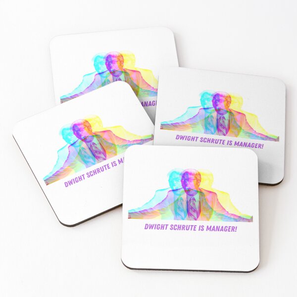 Item preview, DWIGHT SCHRUTE IS MANAGER designed and sold by officemoments.
