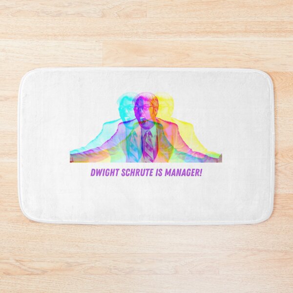 Item preview, DWIGHT SCHRUTE IS MANAGER designed and sold by officemoments.