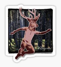 Running Deer Sticker