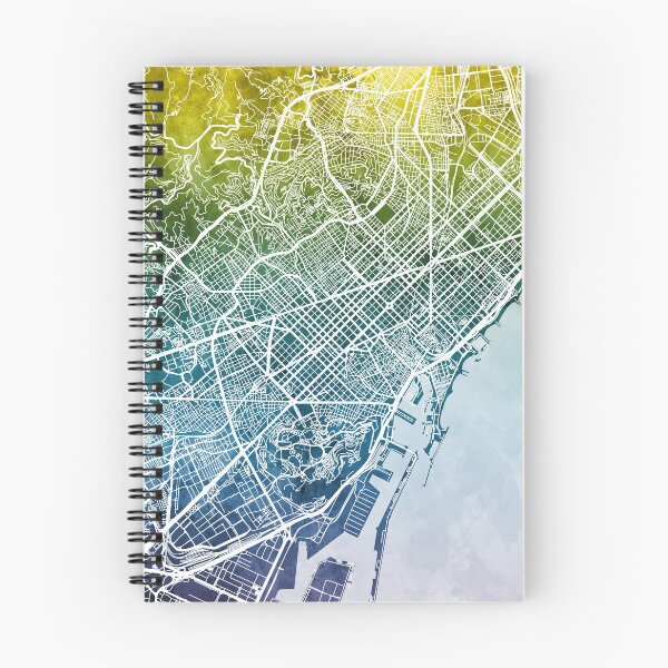 Item preview, Barcelona Spain City Map designed and sold by ArtPrints.