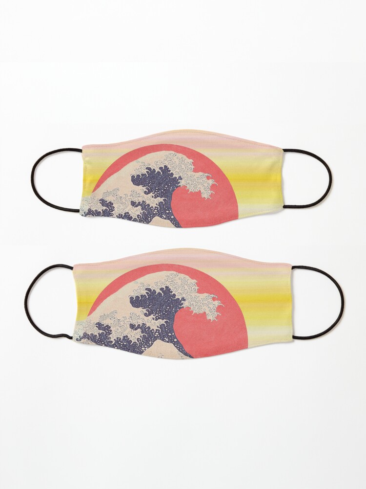 Alternate view of Hokusai revisited Mask