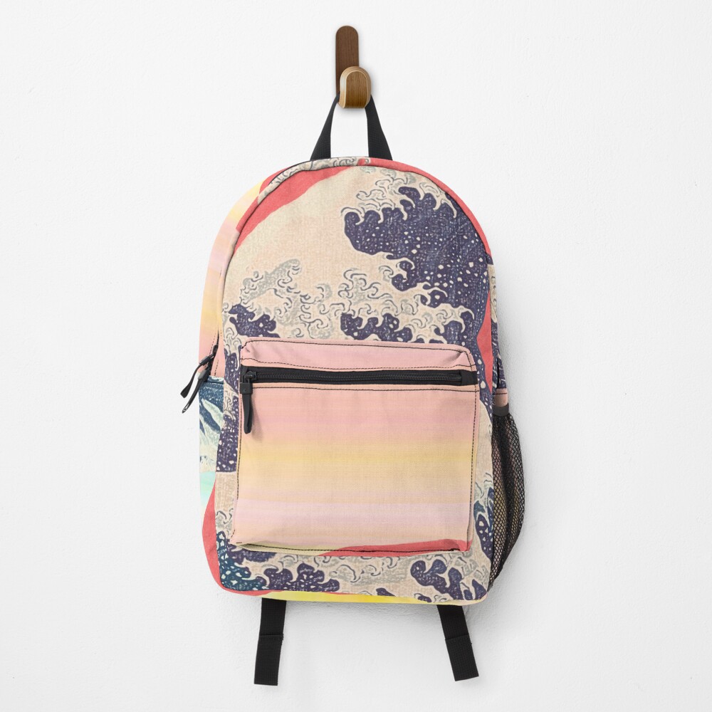 Hokusai revisited Backpack