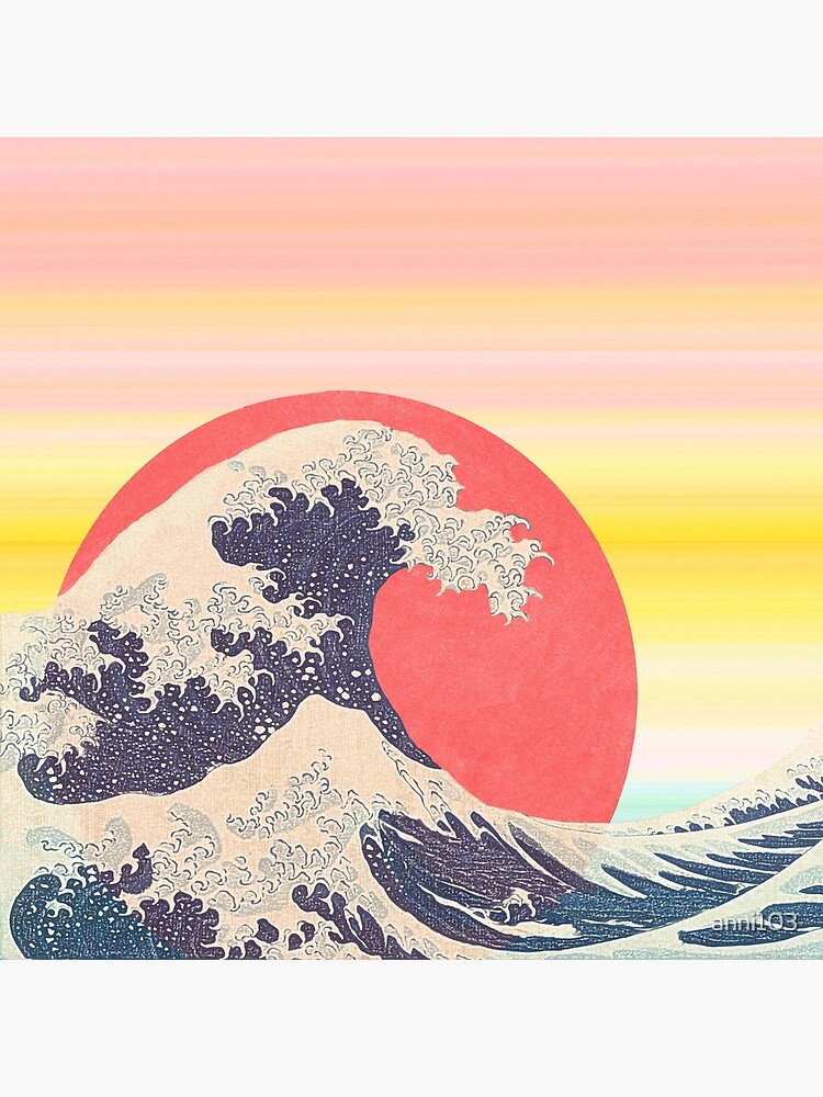Hokusai revisited by anni103