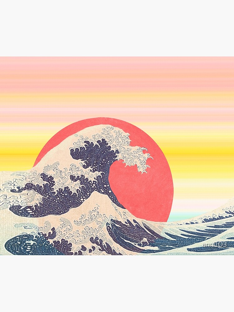 Artwork view, Hokusai revisited designed and sold by anni103