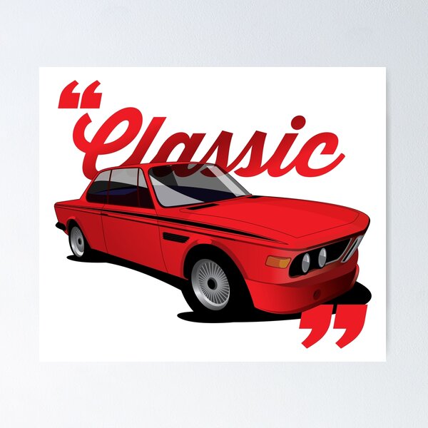 BMW Poster Series, BMW E9, 03