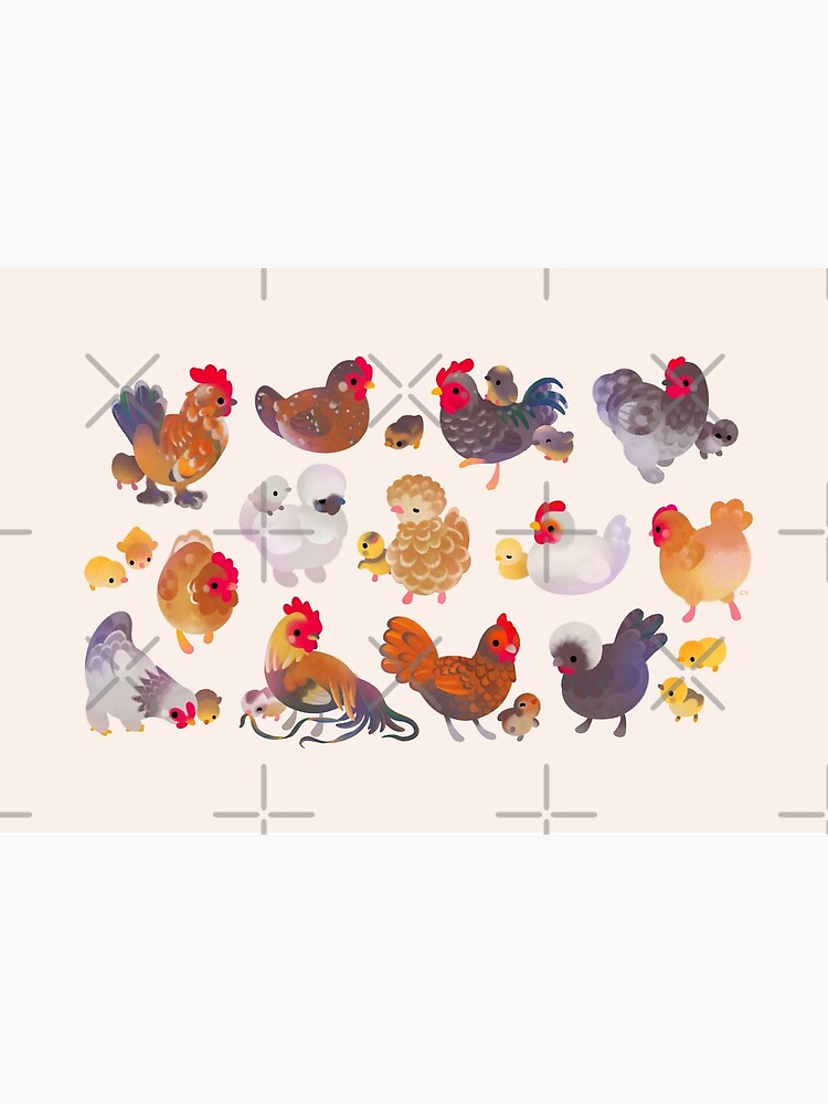Chicken and Chick by pikaole