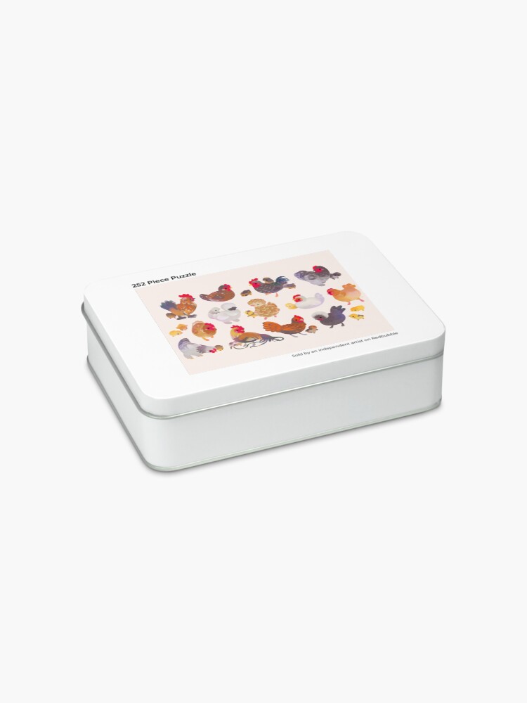 Alternate view of Chicken and Chick Jigsaw Puzzle