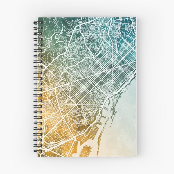 Item preview, Barcelona Spain City Map designed and sold by ArtPrints.