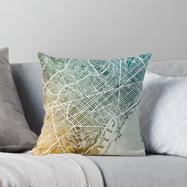 Item preview, Barcelona Spain City Map designed and sold by ArtPrints.