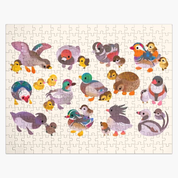Duck and Duckling Jigsaw Puzzle