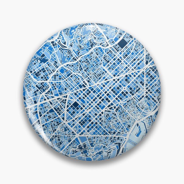 Item preview, Barcelona Spain City Map designed and sold by ArtPrints.