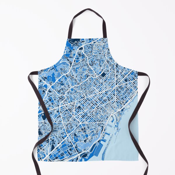 Item preview, Barcelona Spain City Map designed and sold by ArtPrints.