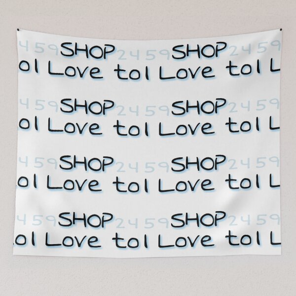 Item preview, I love to shop designed and sold by 59SHOP24.