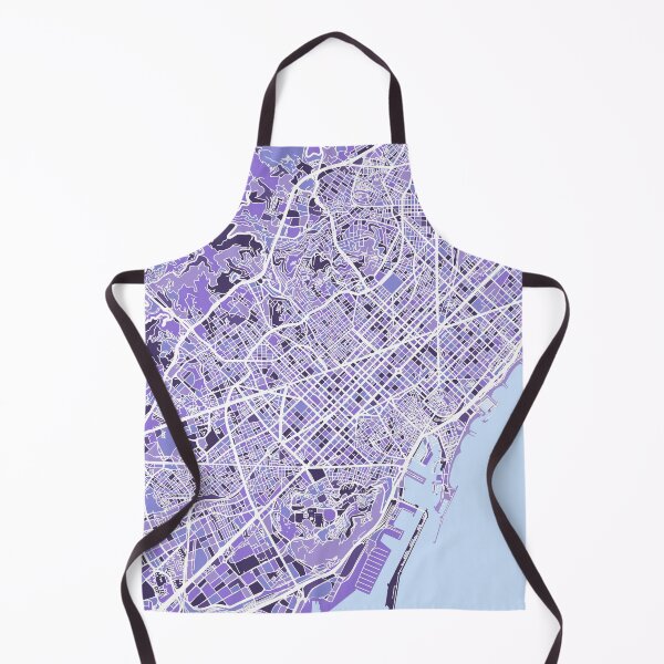 Item preview, Barcelona Spain City Map designed and sold by ArtPrints.