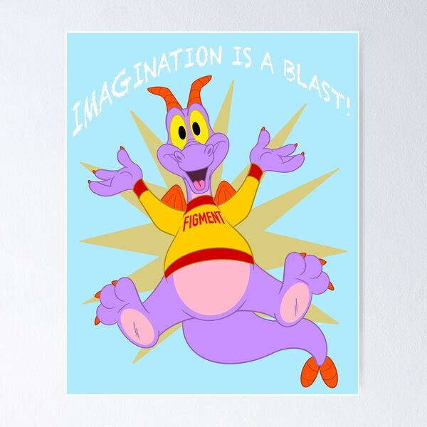 Item preview, Imagination Is A Blast! designed and sold by zipadeelady.