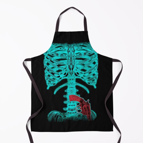 Item preview, Human xray with gun designed and sold by fakeface.